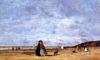 Boudin, Eugene - Elegant Women on the Beach